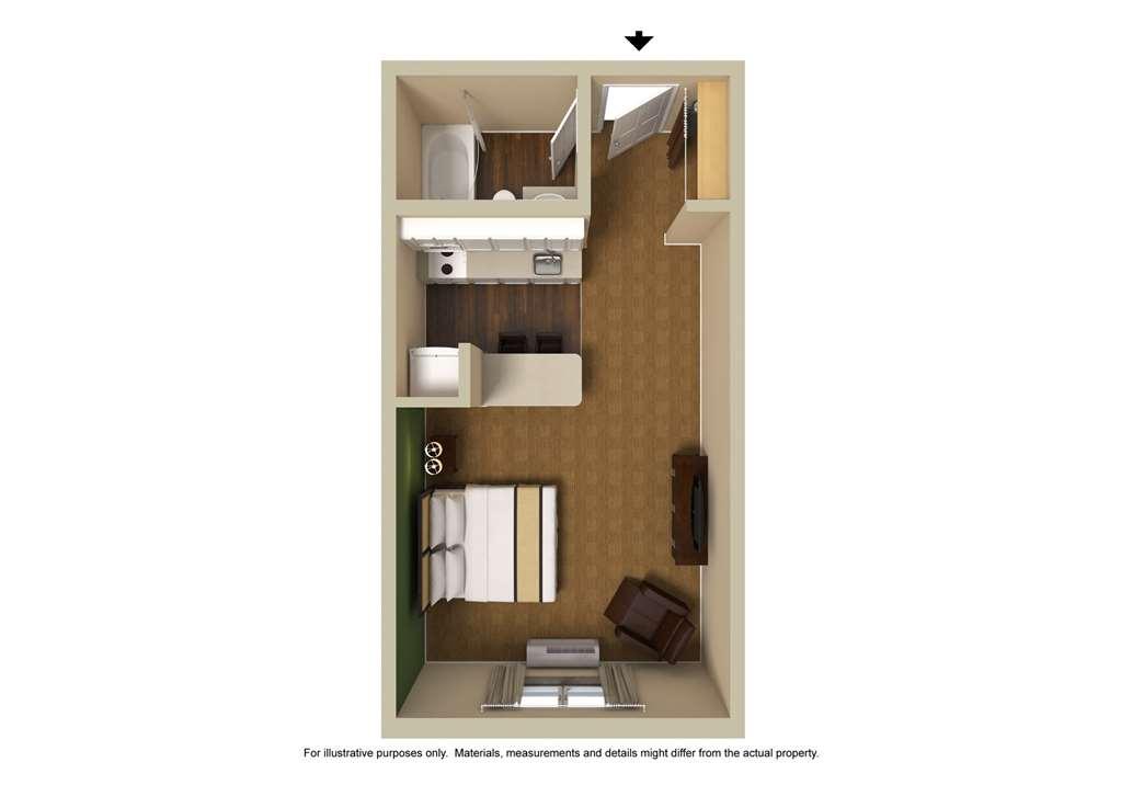 Extended Stay America Select Suites - Chicago - Hanover Park חדר תמונה